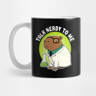 Talk nerdy to me Capybara Science Mug